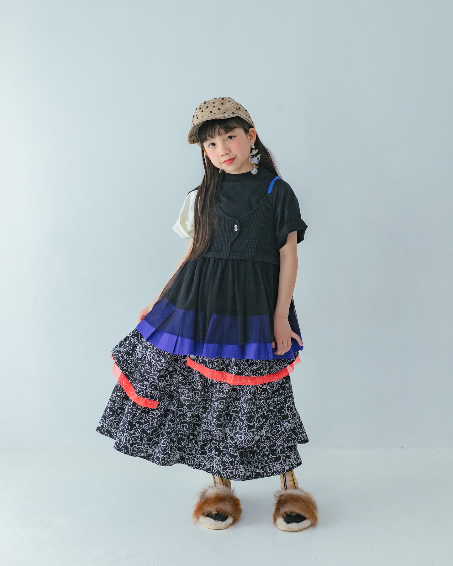 モノトーンキャミビスチェ [162-0302-1]