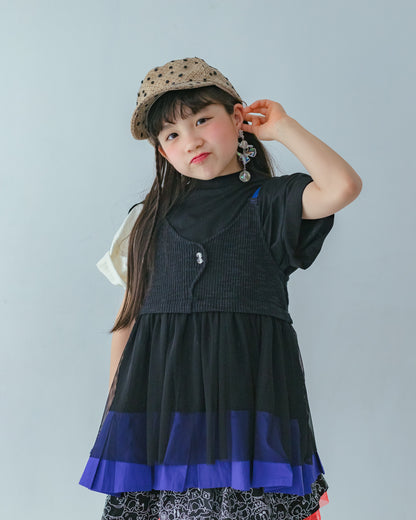 モノトーンキャミビスチェ [162-0302-1]