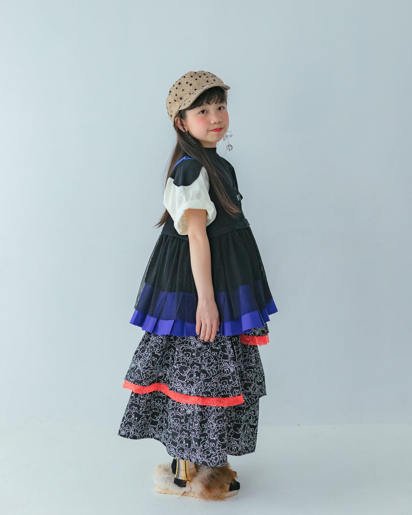 モノトーンキャミビスチェ [162-0302-1]