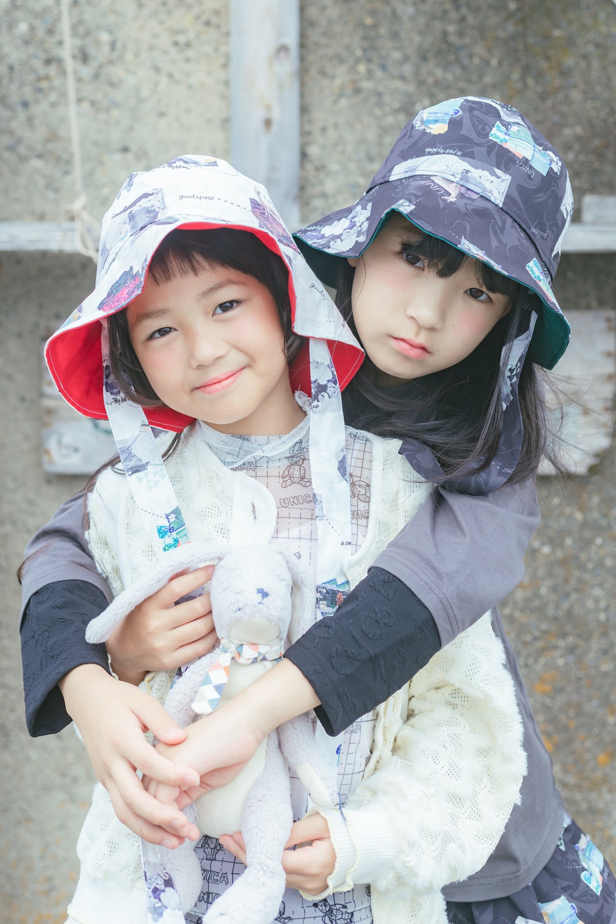 コラージュジャーニーハット
