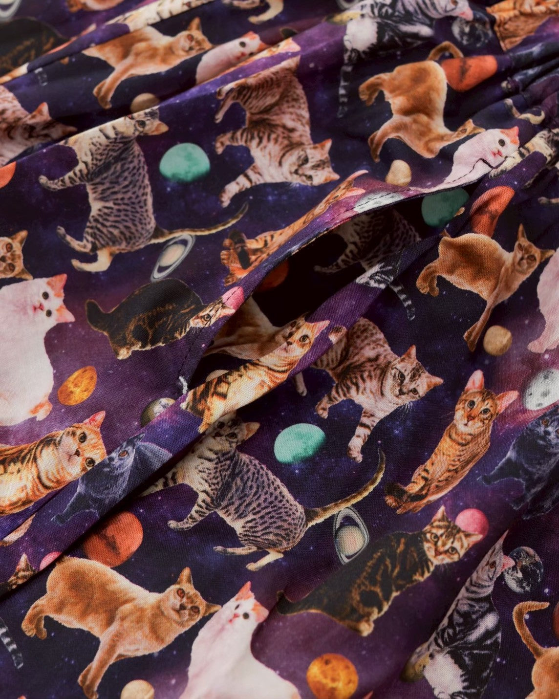 ネコプラネットスカート ladies   [350-1102-2]