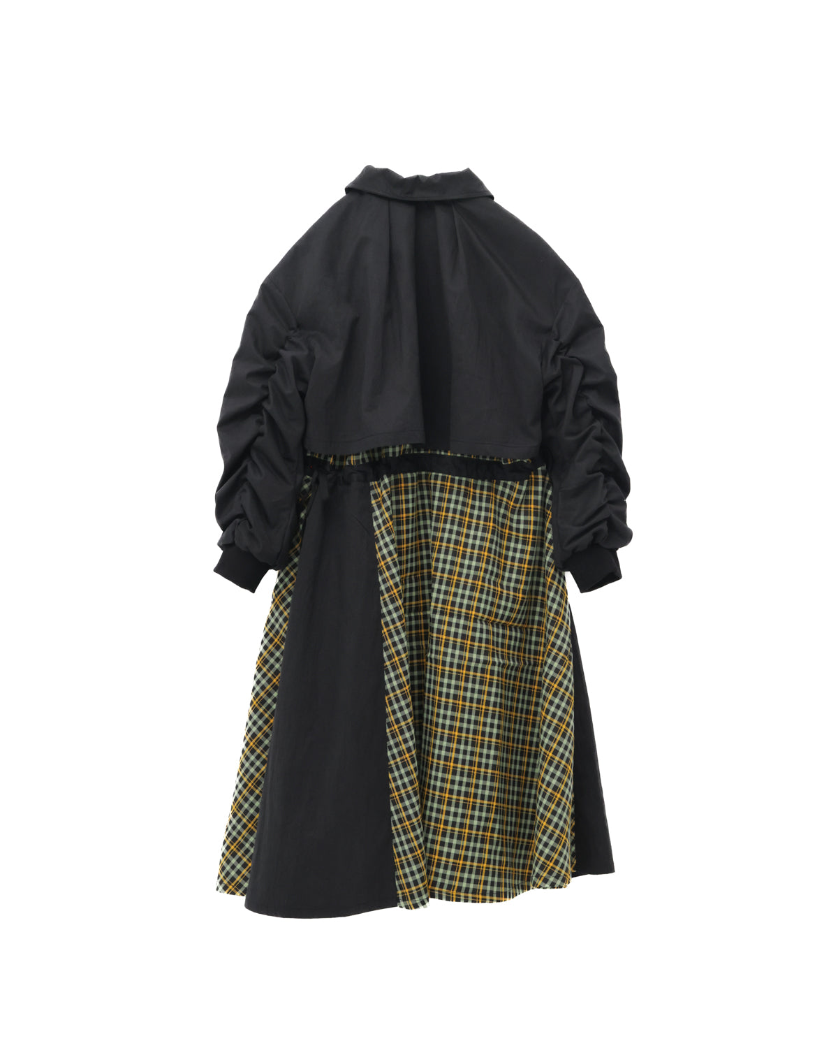 チェックzipperジャケットワンピース   ladies [352-0101-2]
